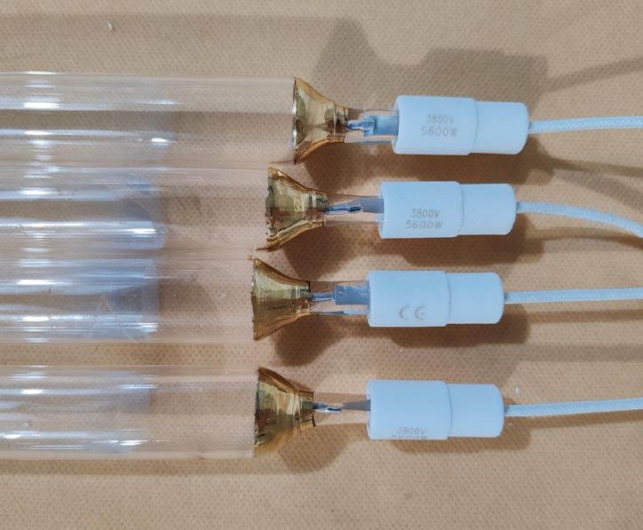 UV curing lamp for industrial automation